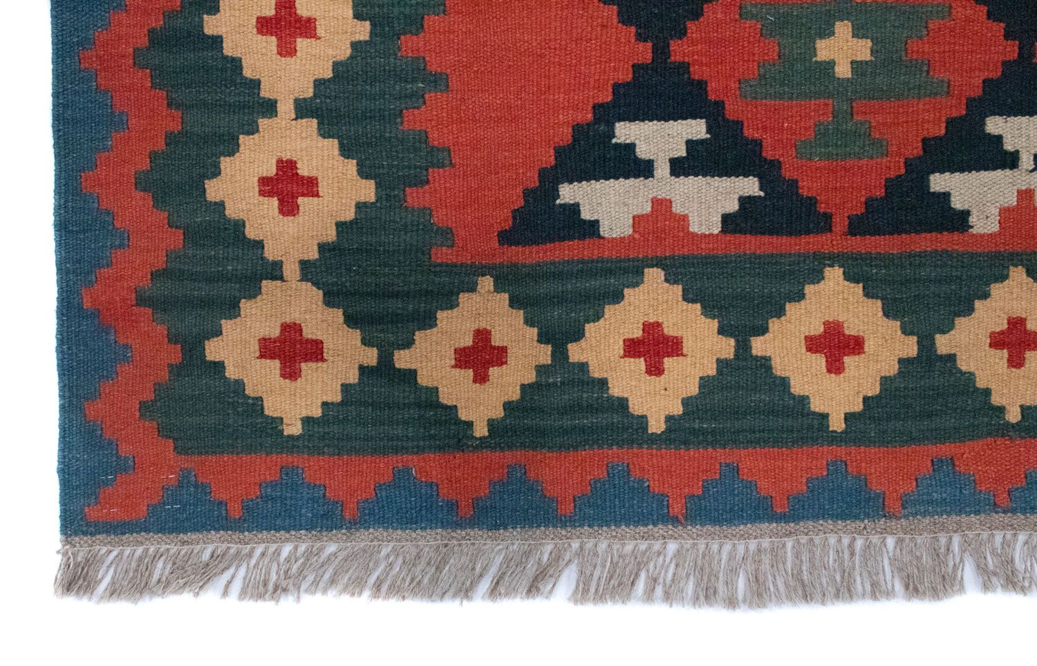 Alfombra Kelim - Oriental - 184 x 120 cm - naranja