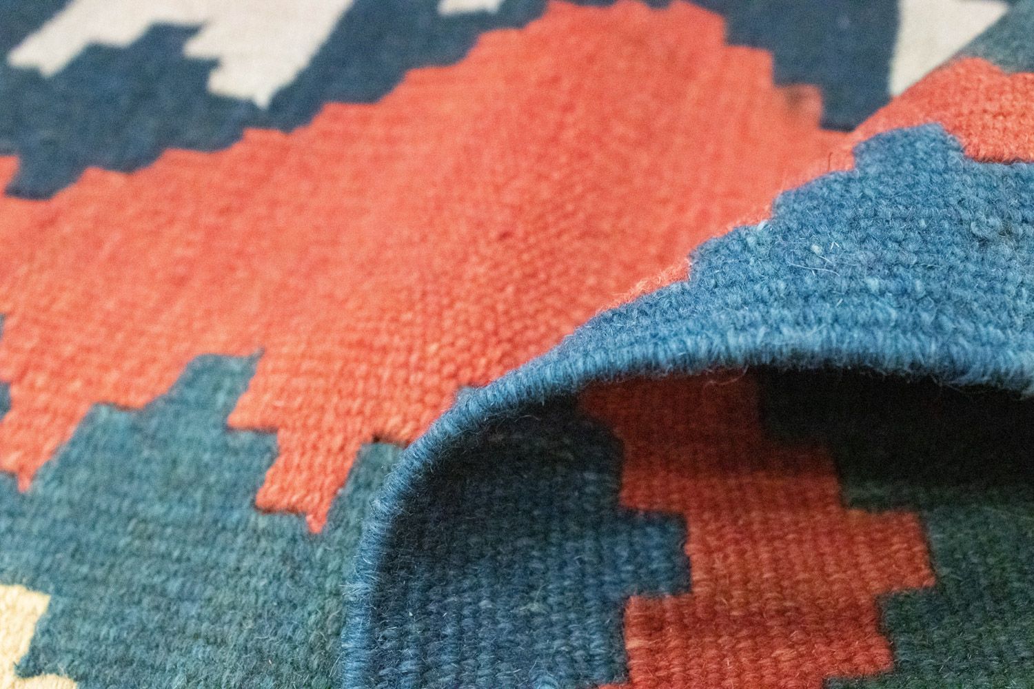 Alfombra Kelim - Oriental - 184 x 120 cm - naranja