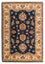 Alfombra Ziegler - 122 x 83 cm - azul oscuro