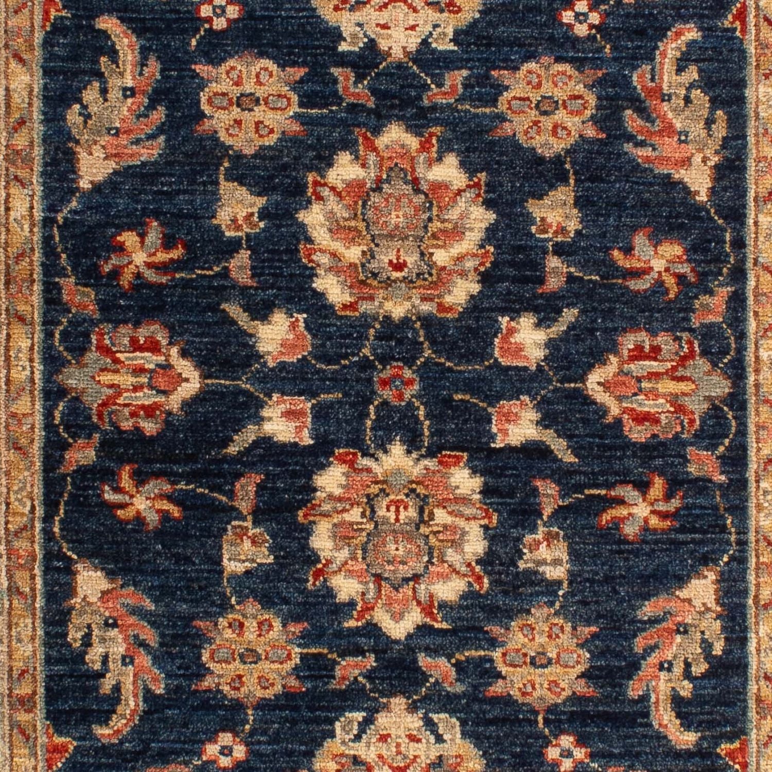 Alfombra Ziegler - 122 x 83 cm - azul oscuro
