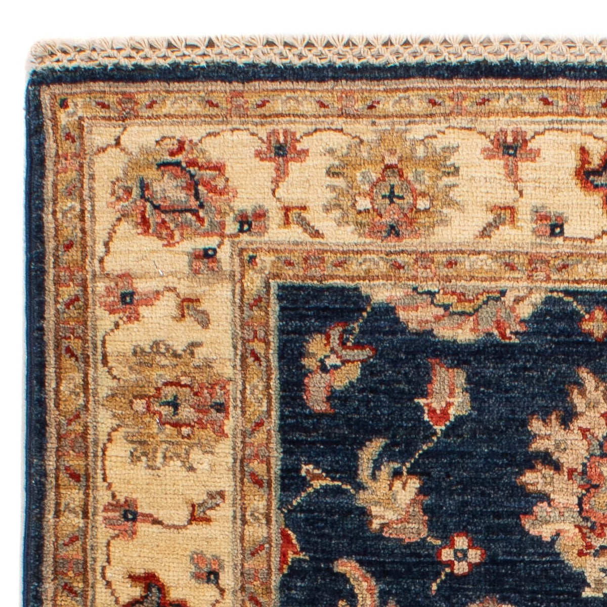 Alfombra Ziegler - 122 x 83 cm - azul oscuro