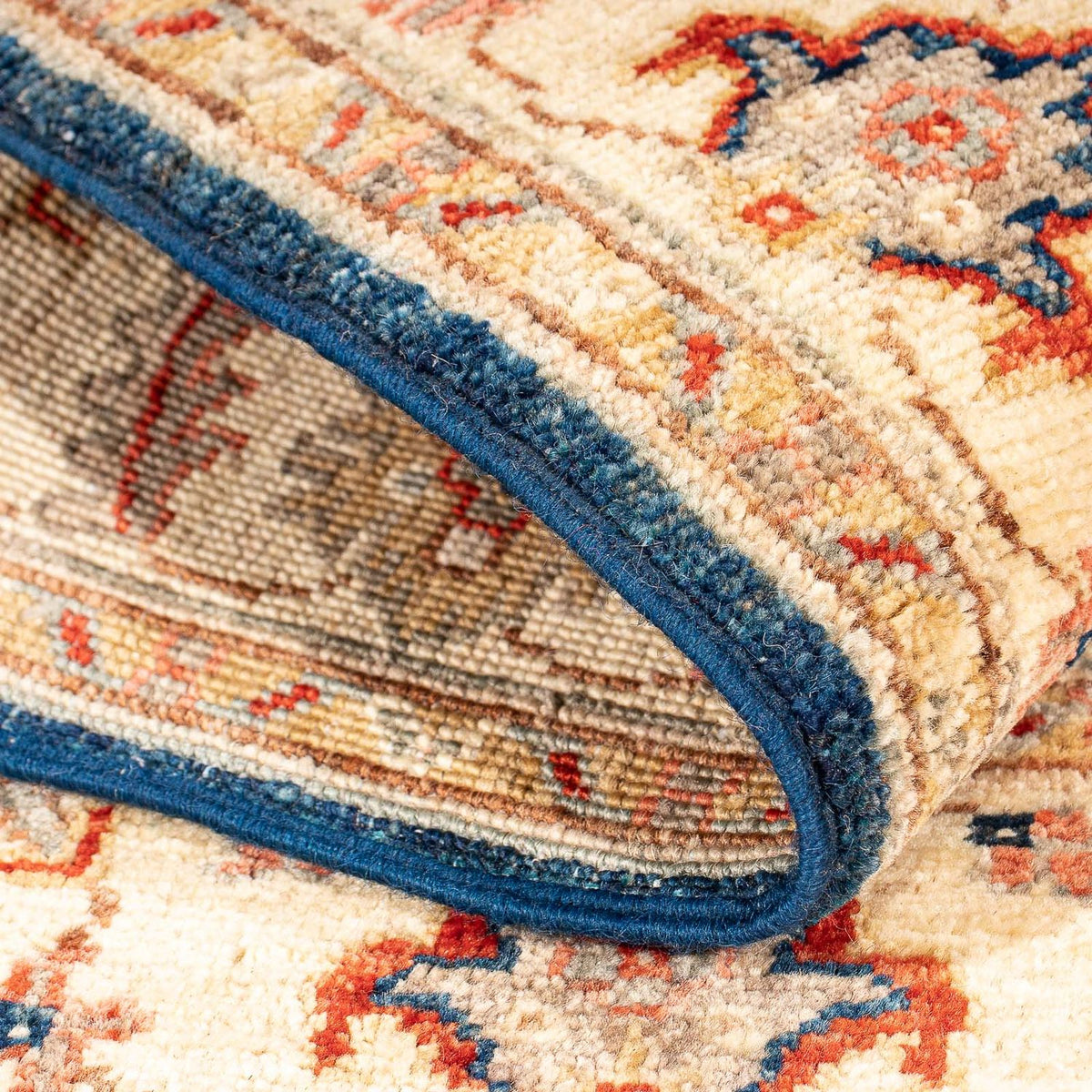 Alfombra Ziegler - 122 x 83 cm - azul oscuro