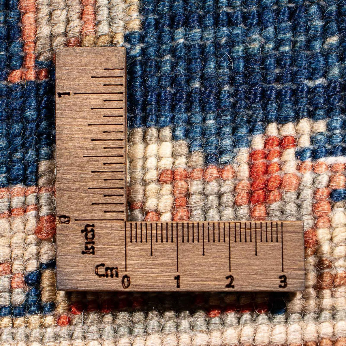 Alfombra Ziegler - 122 x 83 cm - azul oscuro