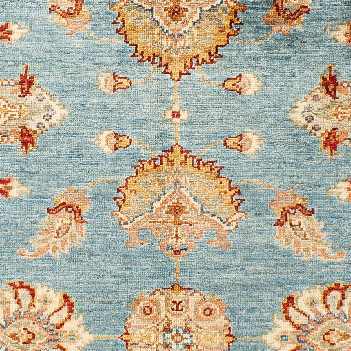 Alfombra Ziegler - 161 x 103 cm - azul claro