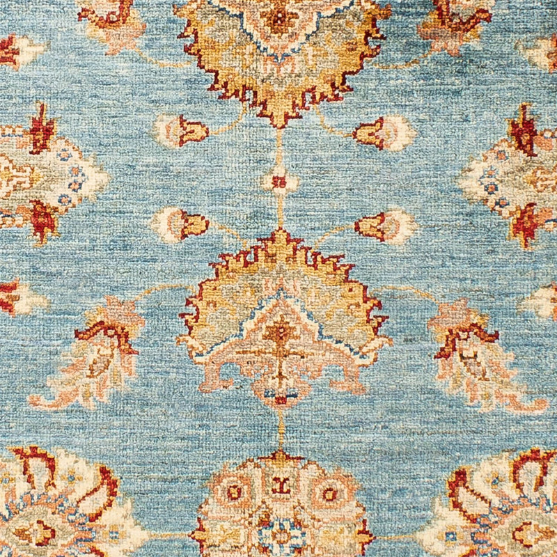 Alfombra Ziegler - 161 x 103 cm - azul claro