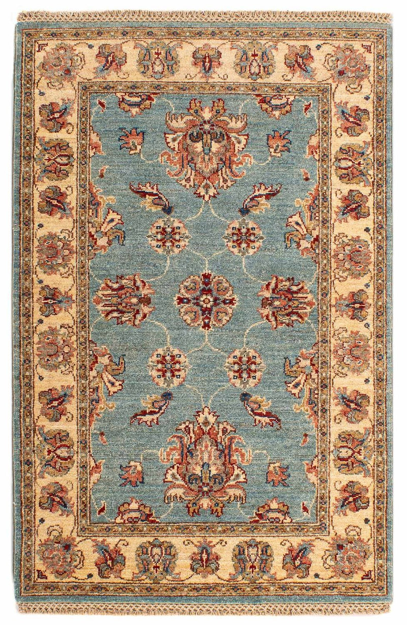 Alfombra Ziegler - 127 x 80 cm - azul claro
