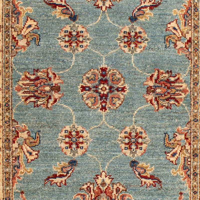 Alfombra Ziegler - 127 x 80 cm - azul claro