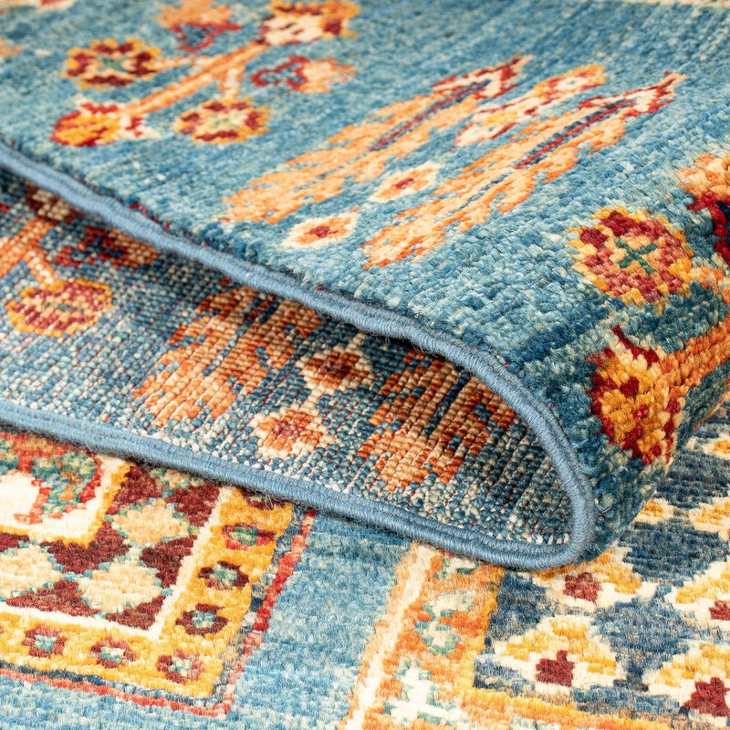 Alfombra Ziegler - 137 x 88 cm - azul claro