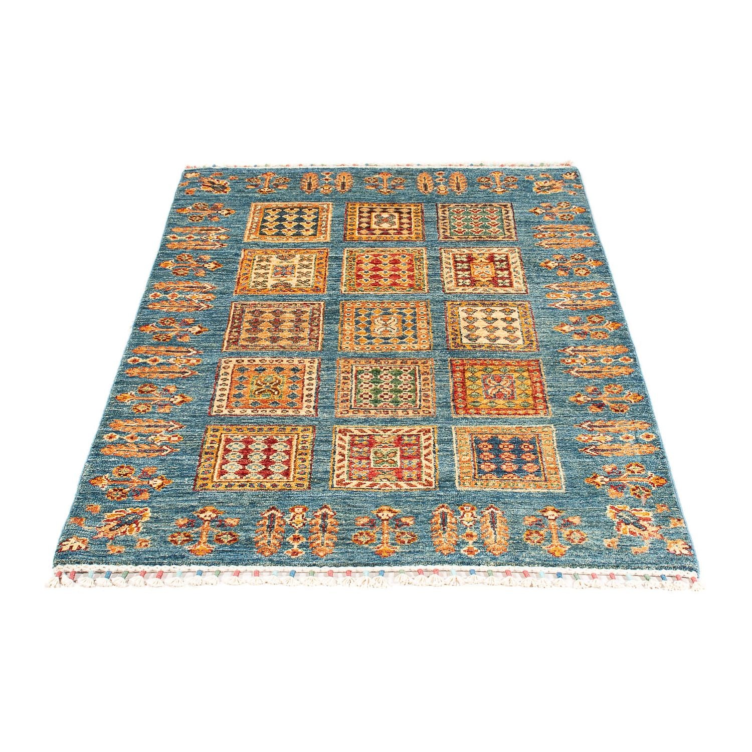 Alfombra Ziegler - 137 x 88 cm - azul claro