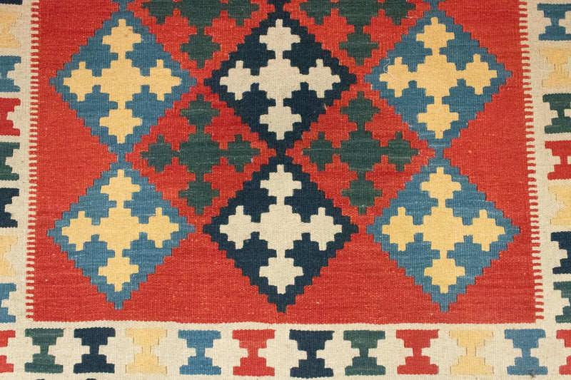 Alfombra Kelim - Oriental - 180 x 120 cm - naranja