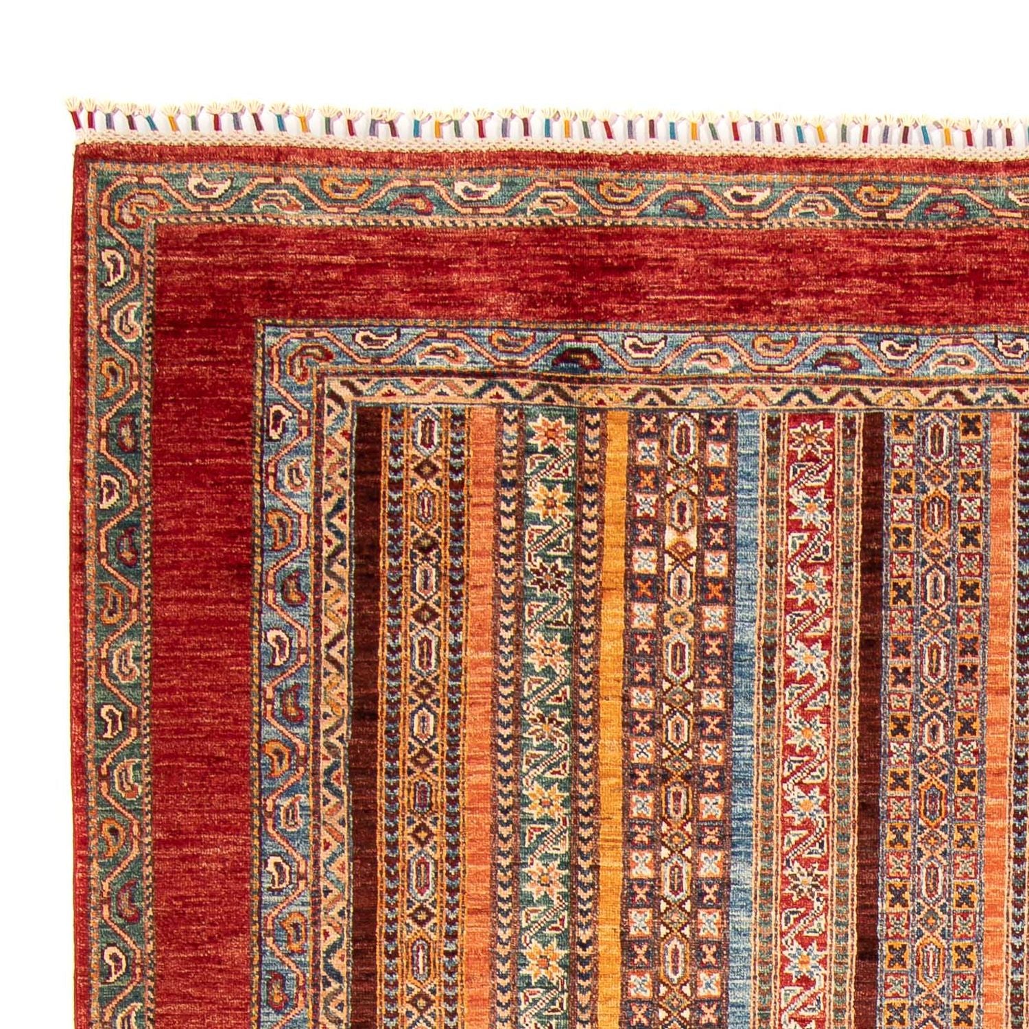Alfombra Ziegler - Shal - 297 x 208 cm - rojo oscuro