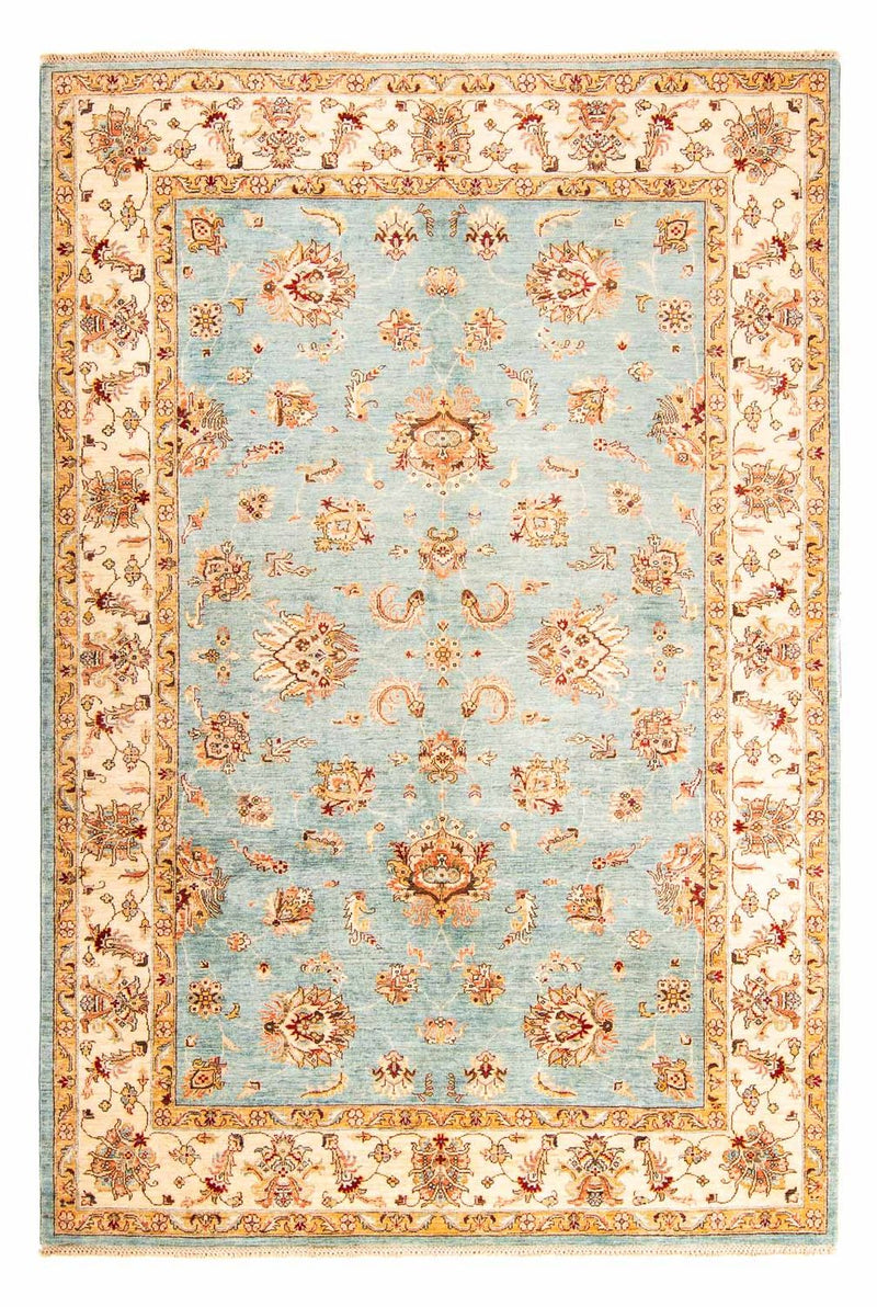 Alfombra Ziegler - 301 x 208 cm - azul claro