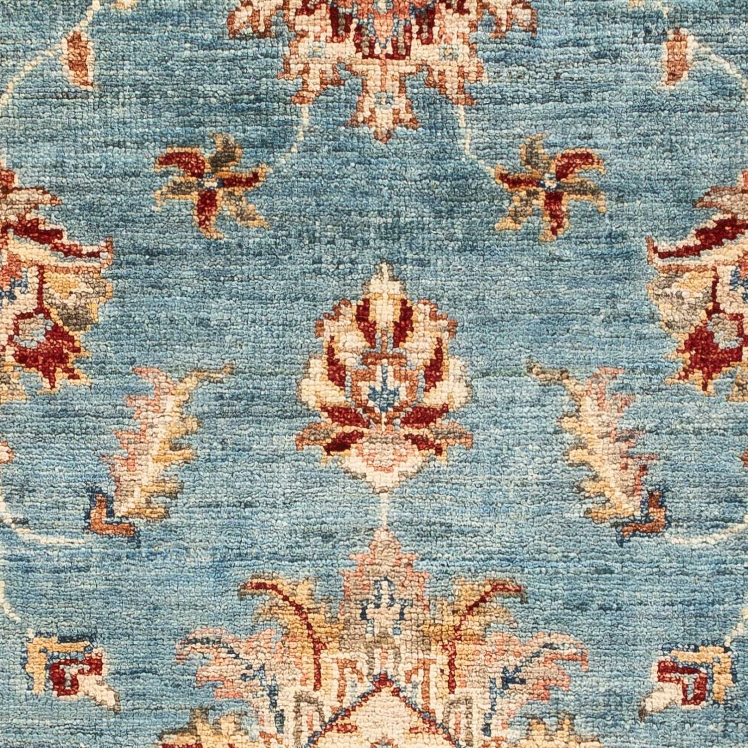 Alfombra Ziegler - 95 x 63 cm - azul claro
