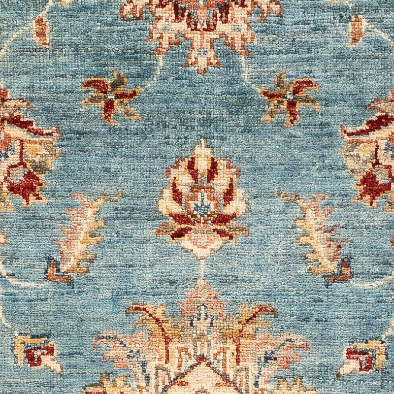 Alfombra Ziegler - 95 x 63 cm - azul claro