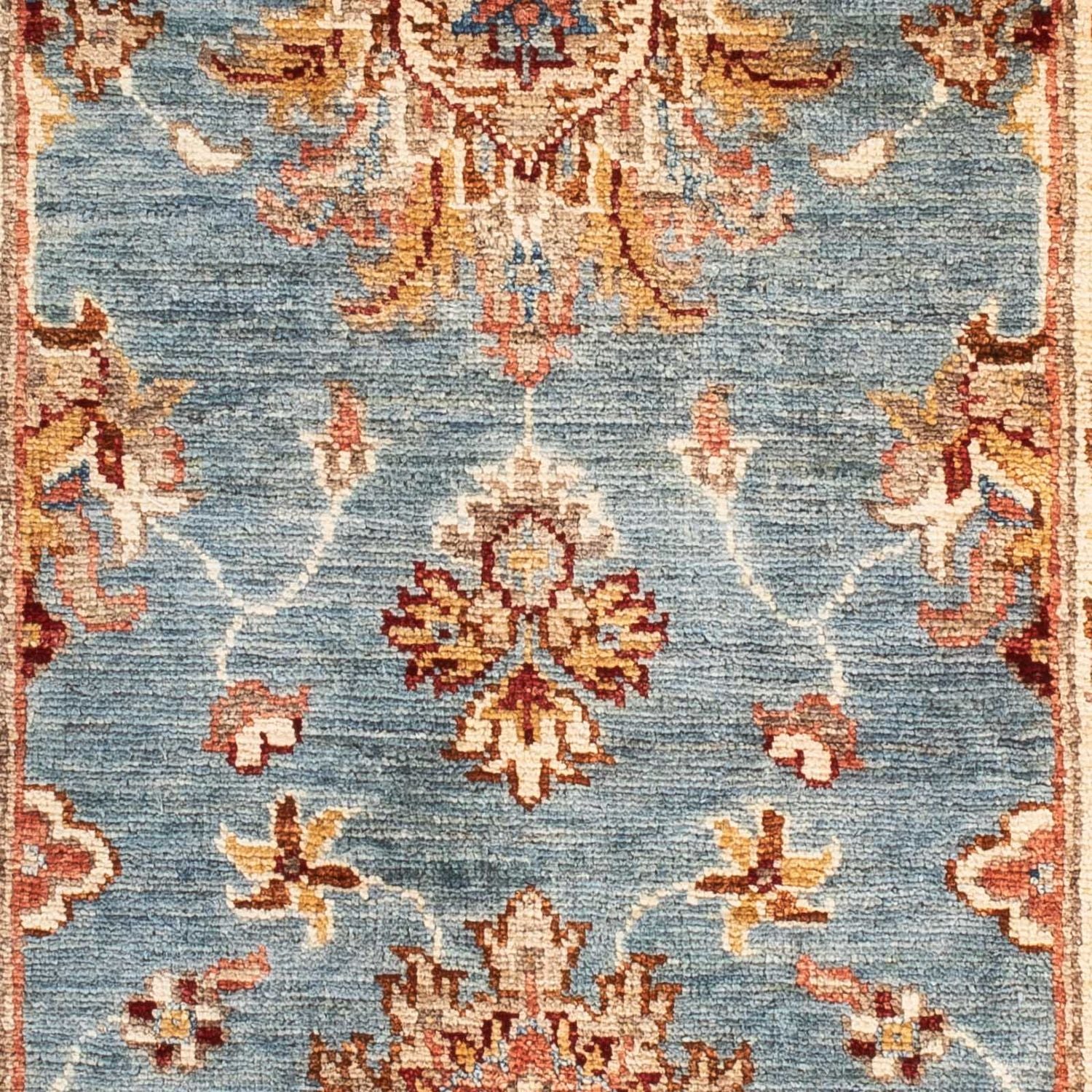 Alfombra Ziegler - 95 x 60 cm - azul claro