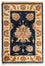 Alfombra Ziegler - 95 x 59 cm - azul oscuro
