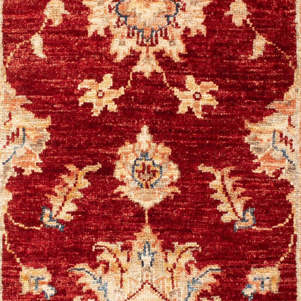 Alfombra Ziegler - 91 x 61 cm - rojo oscuro