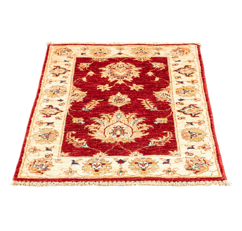 Alfombra Ziegler - 91 x 61 cm - rojo oscuro