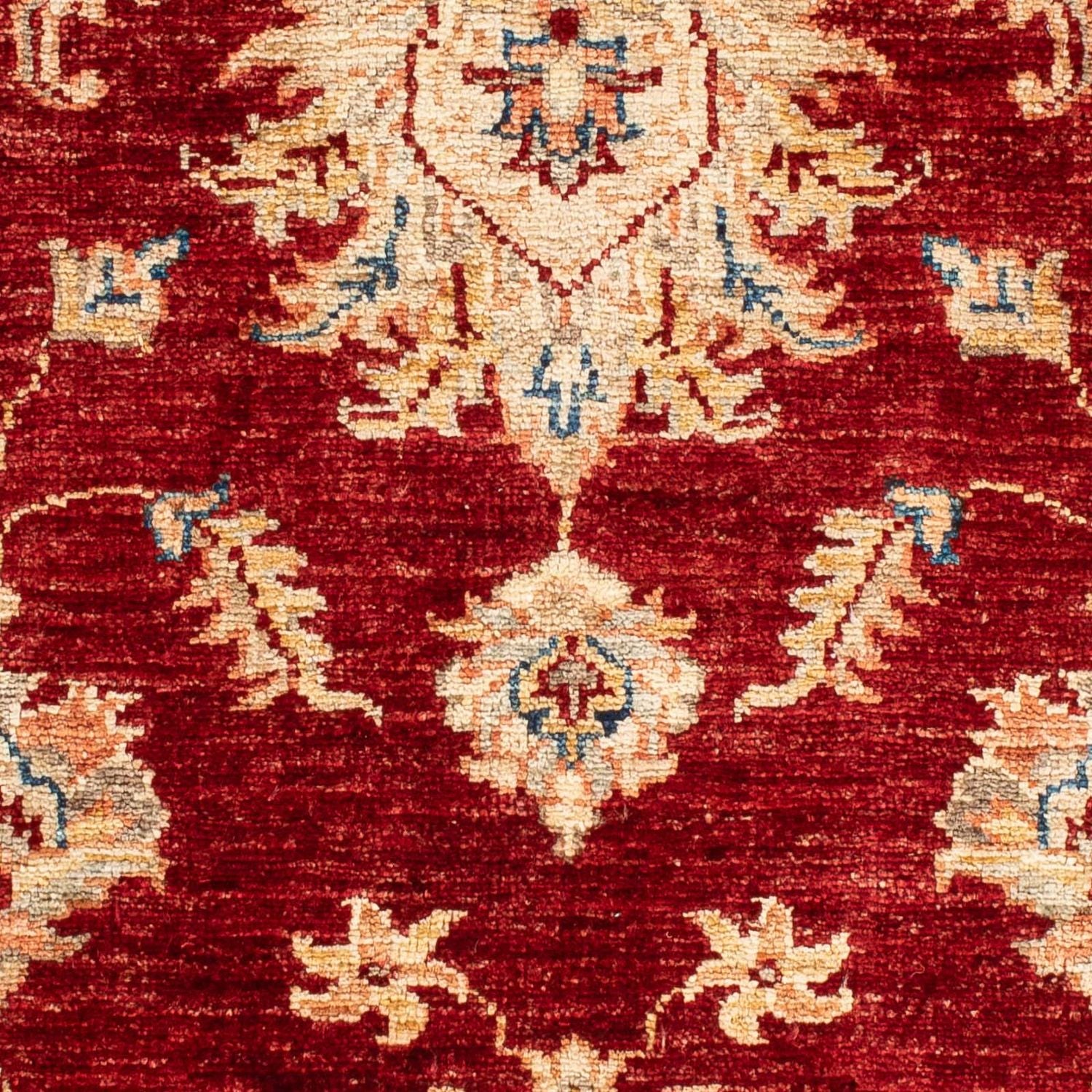 Alfombra Ziegler - 91 x 62 cm - rojo oscuro