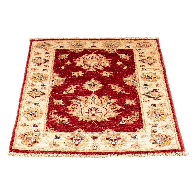 Alfombra Ziegler - 91 x 62 cm - rojo oscuro