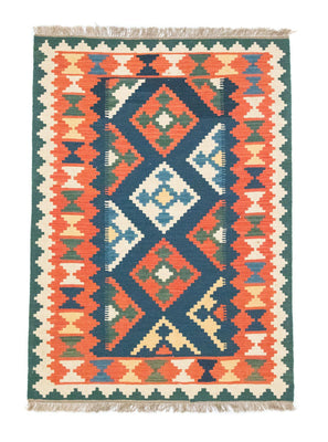 Alfombra Kelim - Oriental - 182 x 130 cm - naranja
