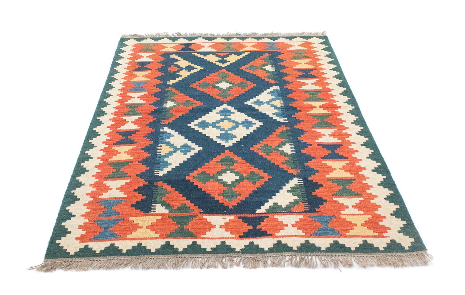 Alfombra Kelim - Oriental - 182 x 130 cm - naranja