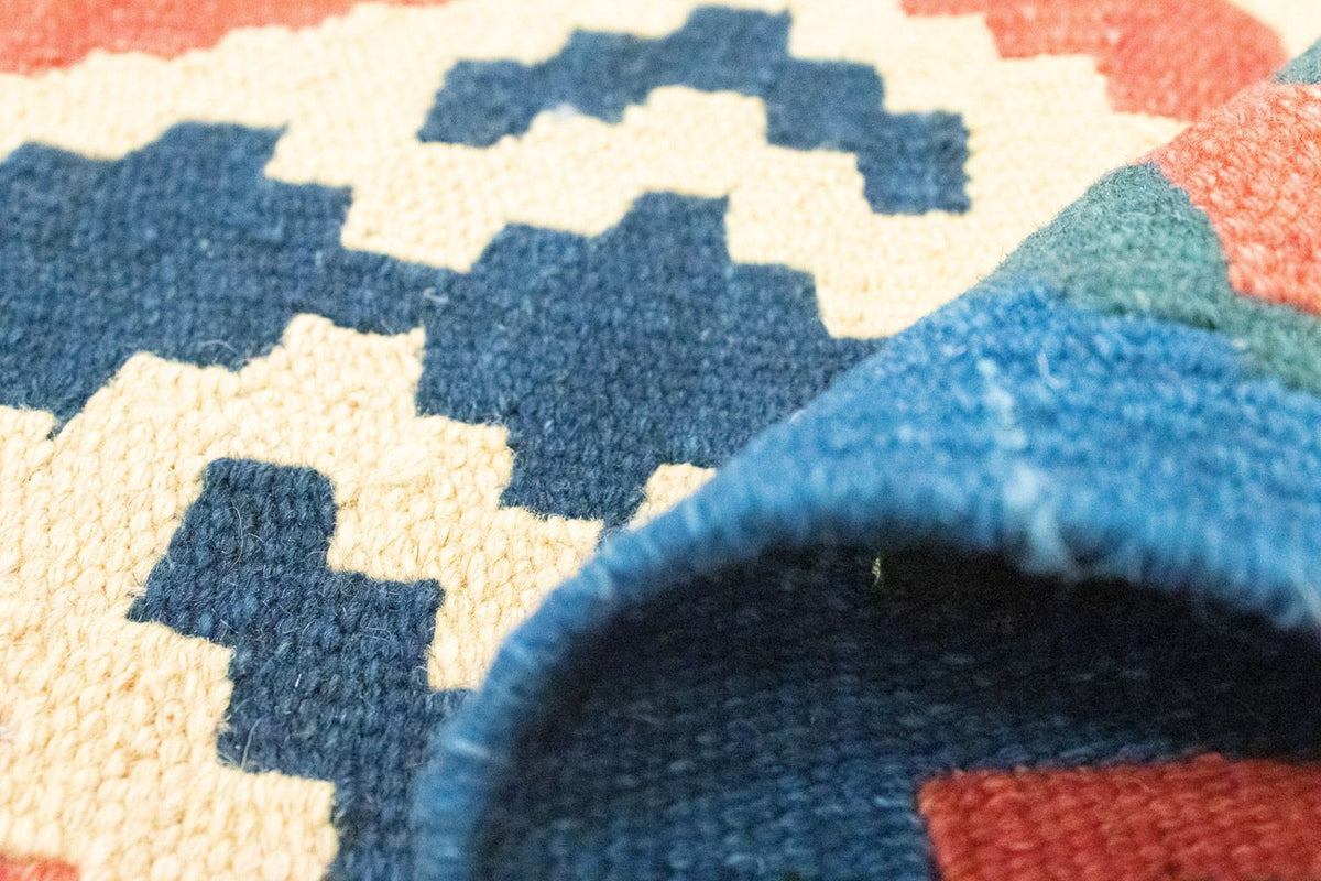 Alfombra Kelim - Oriental - 181 x 126 cm - naranja