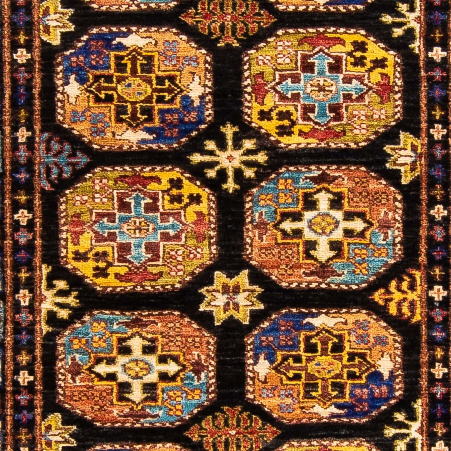 Alfombra de pasillo Alfombra Ziegler - Ariana - 302 x 89 cm - azul oscuro