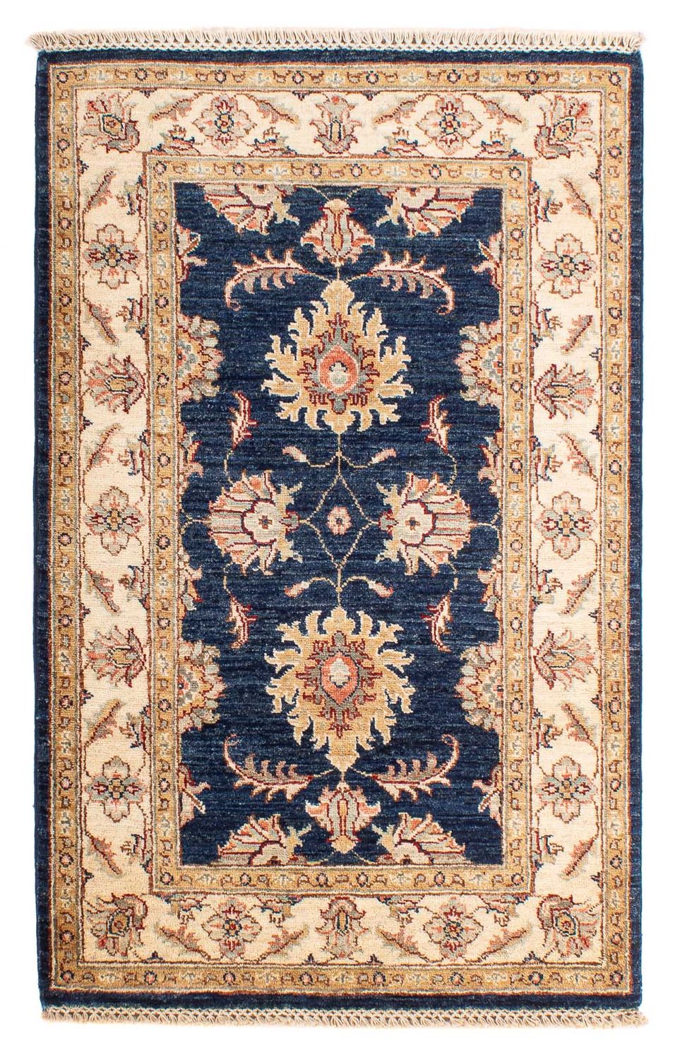 Alfombra Ziegler - 124 x 79 cm - azul oscuro