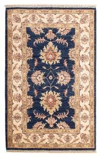 Alfombra Ziegler - 124 x 79 cm - azul oscuro