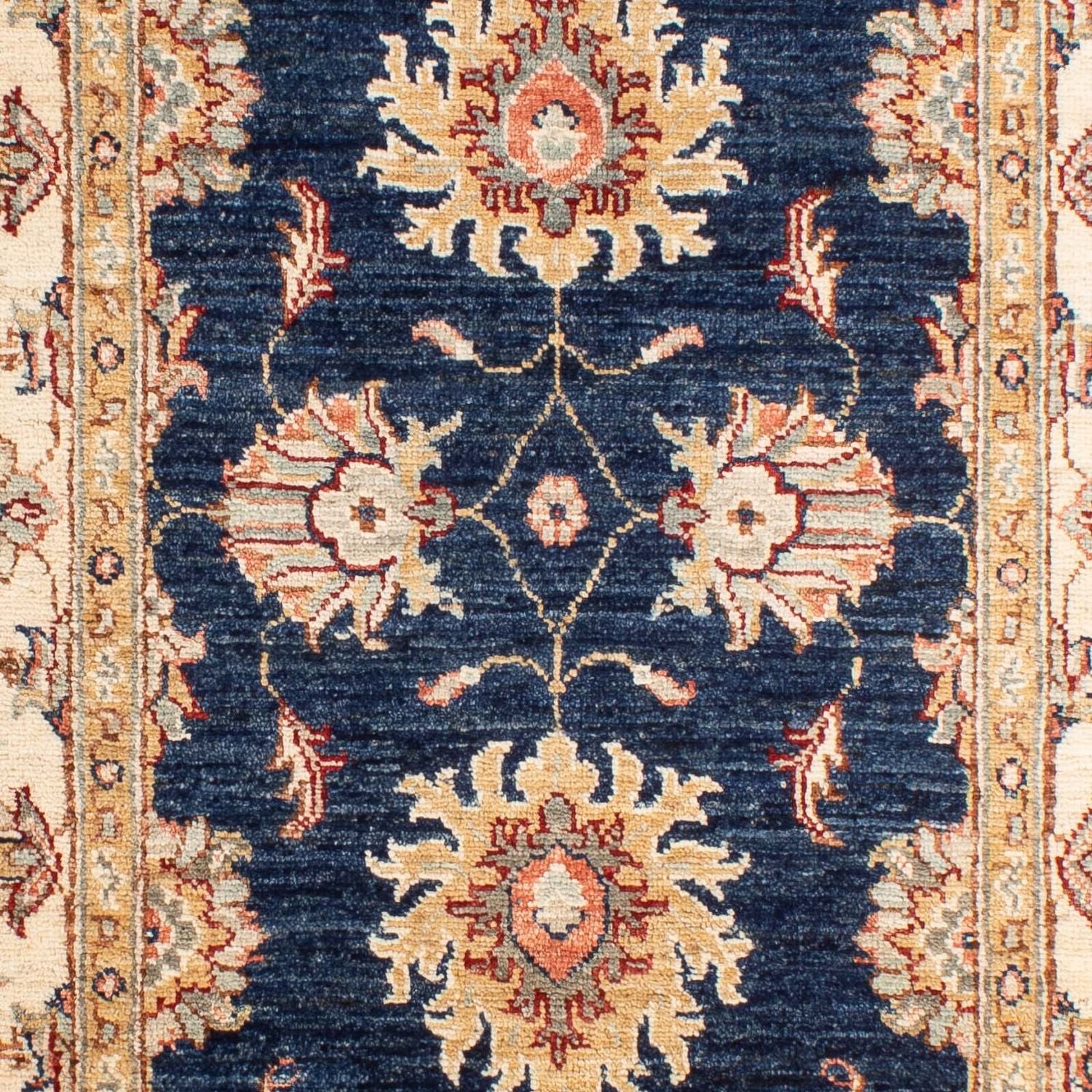 Alfombra Ziegler - 124 x 79 cm - azul oscuro