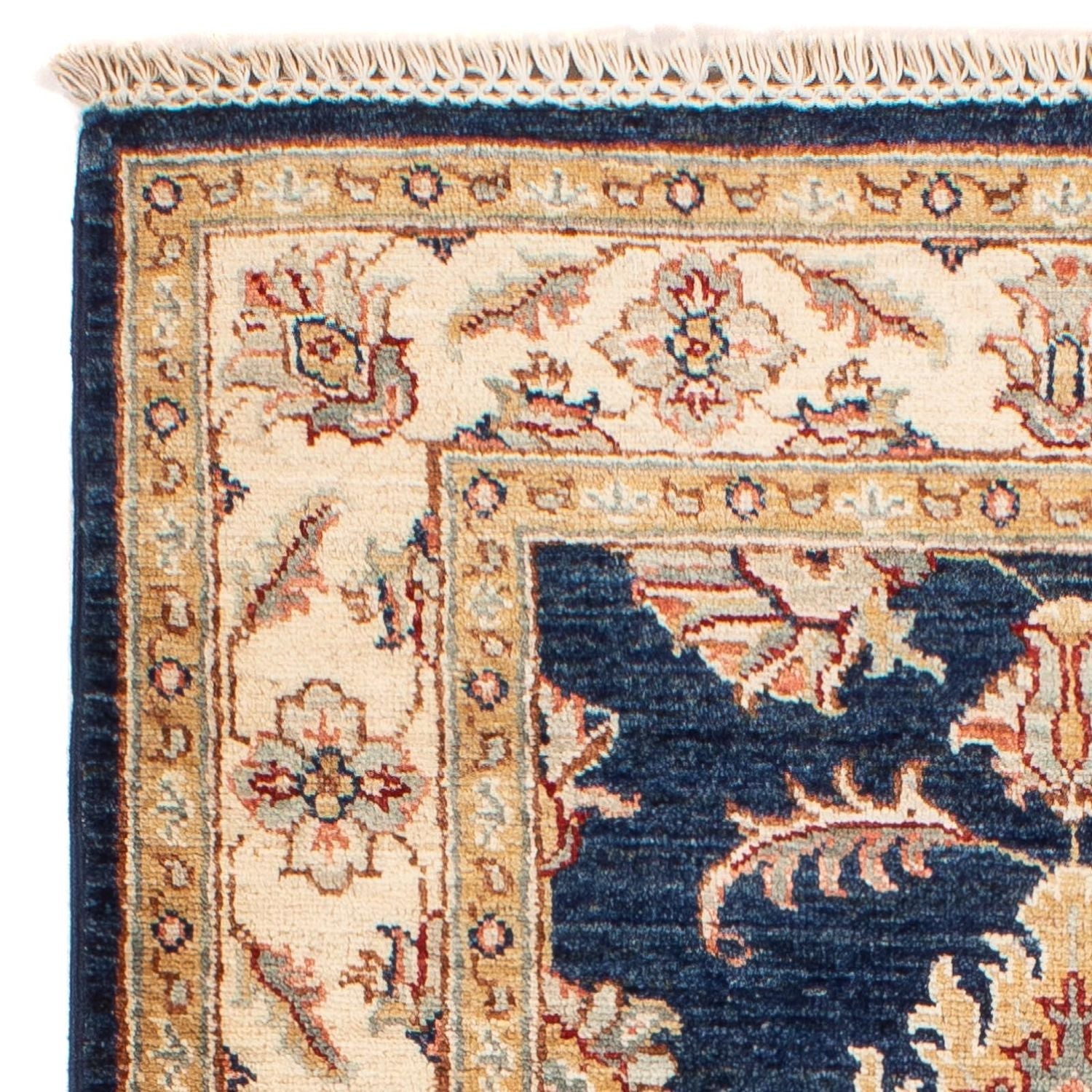 Alfombra Ziegler - 124 x 79 cm - azul oscuro