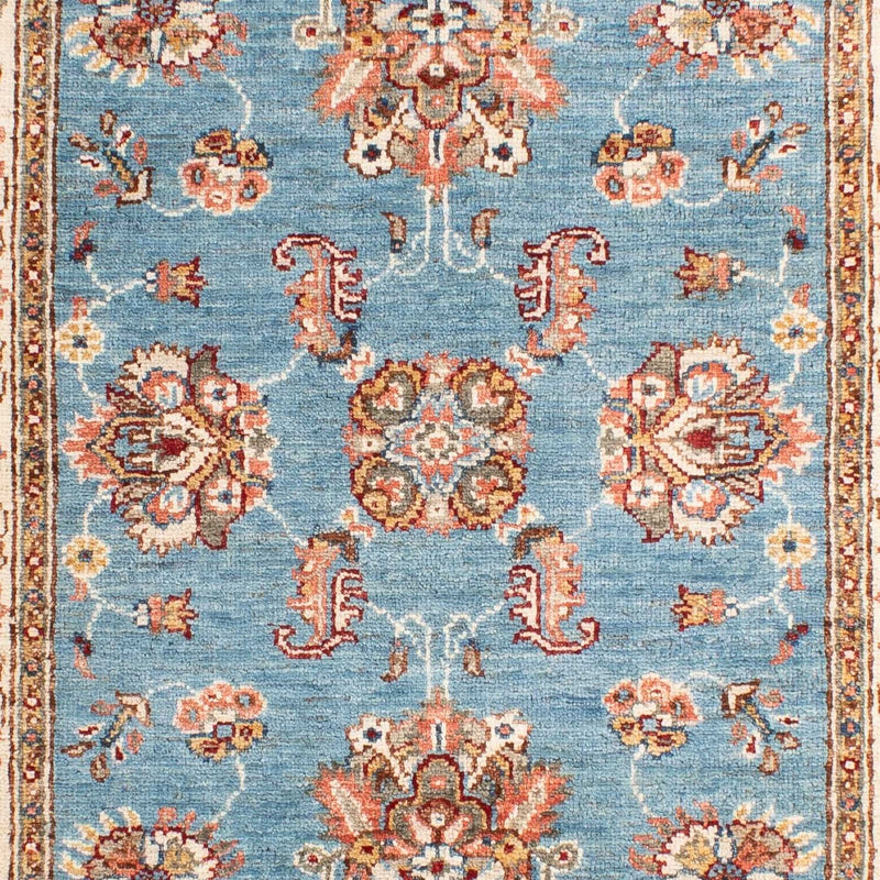 Alfombra Ziegler - 122 x 86 cm - azul claro