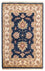 Alfombra Ziegler - 123 x 79 cm - azul oscuro