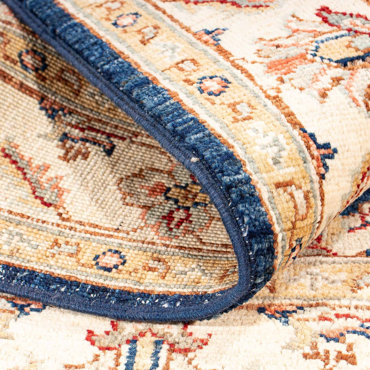 Alfombra Ziegler - 123 x 79 cm - azul oscuro