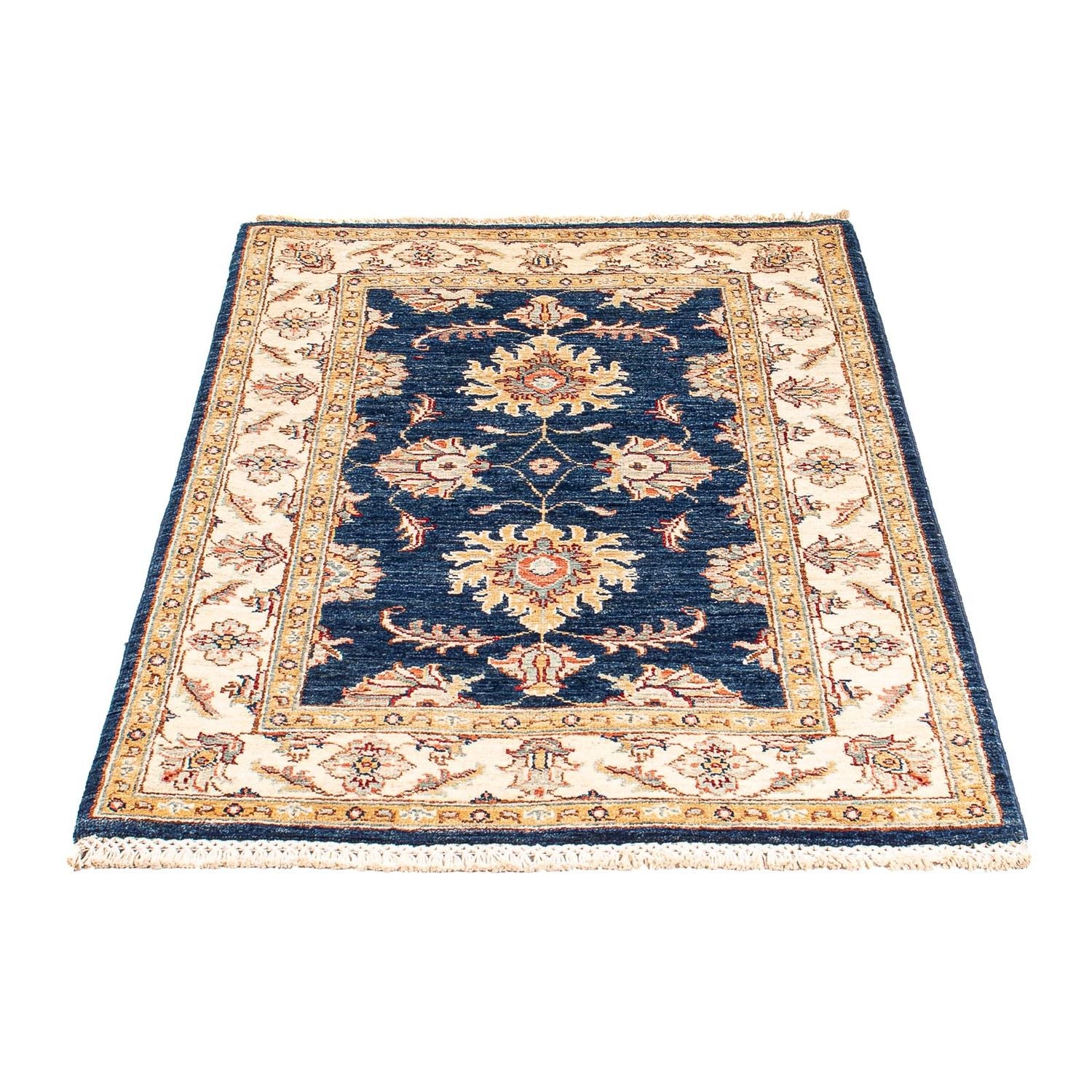 Alfombra Ziegler - 123 x 79 cm - azul oscuro