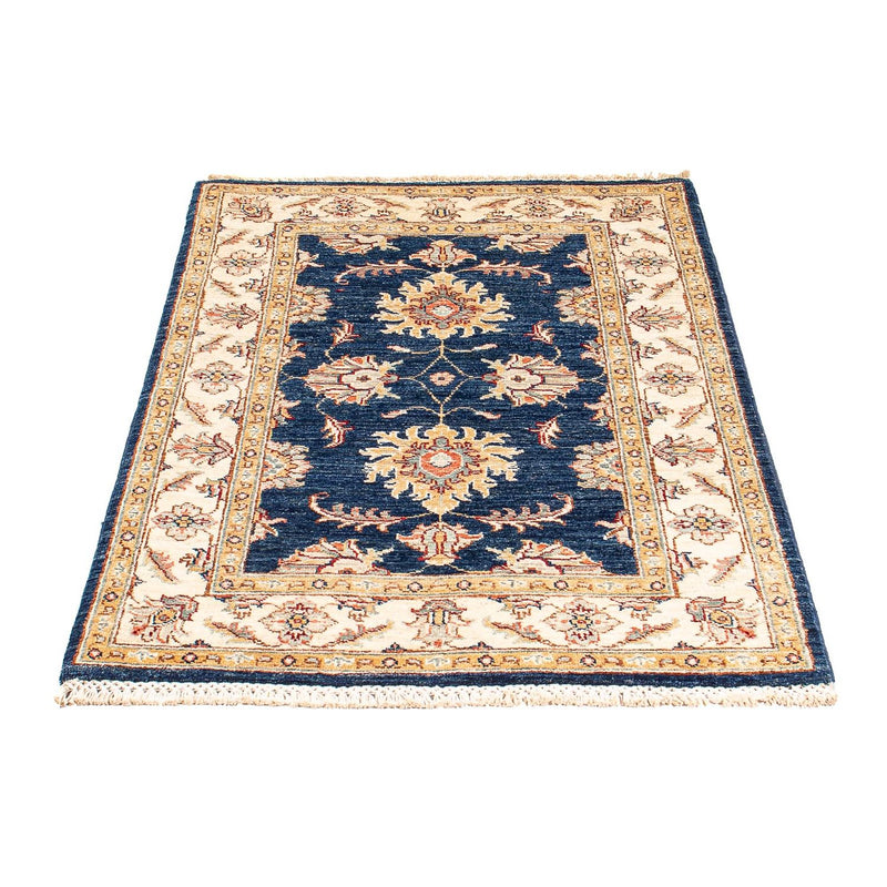 Alfombra Ziegler - 123 x 79 cm - azul oscuro