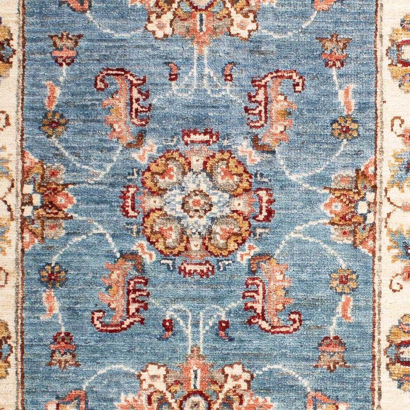 Alfombra Ziegler - 98 x 61 cm - azul claro