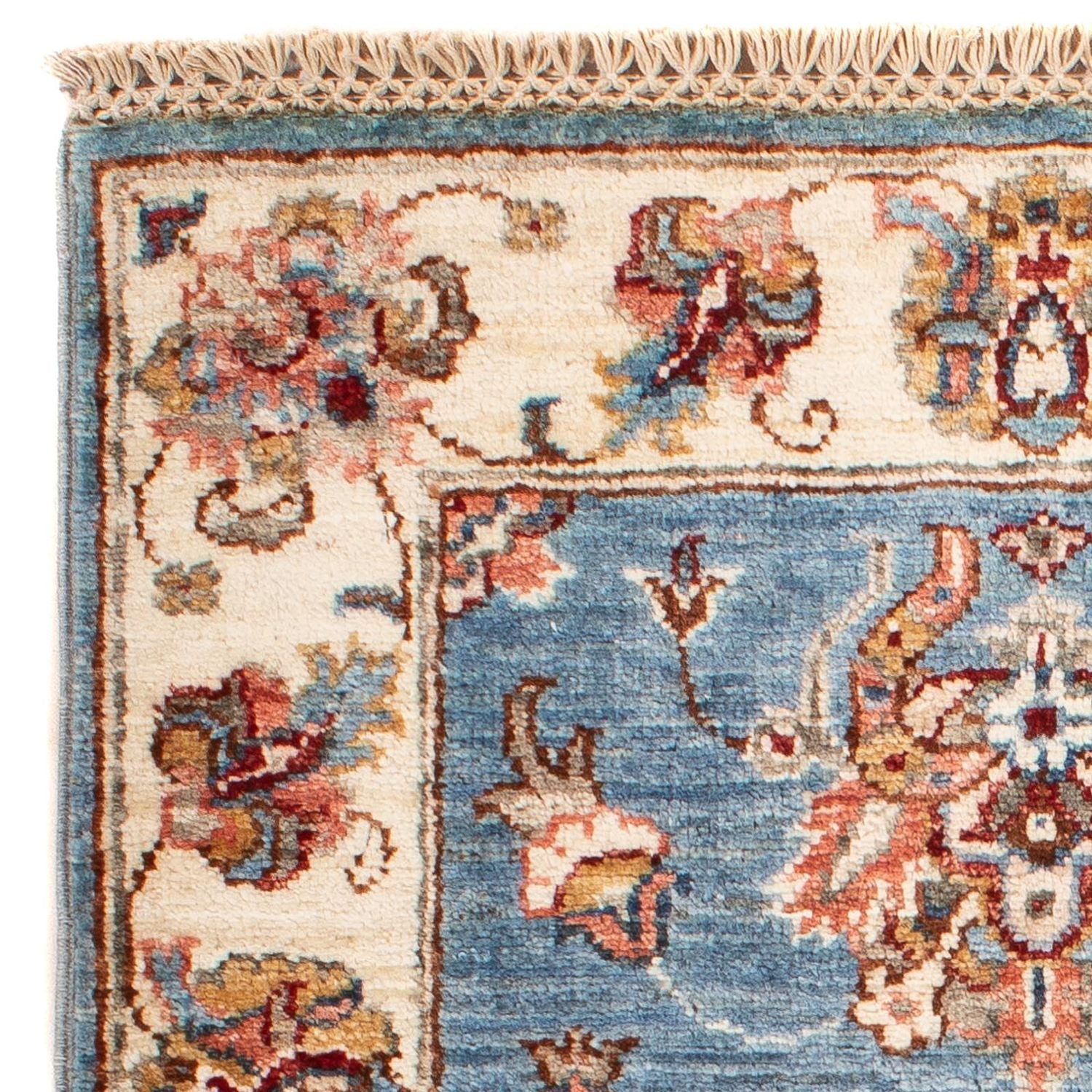Alfombra Ziegler - 98 x 61 cm - azul claro