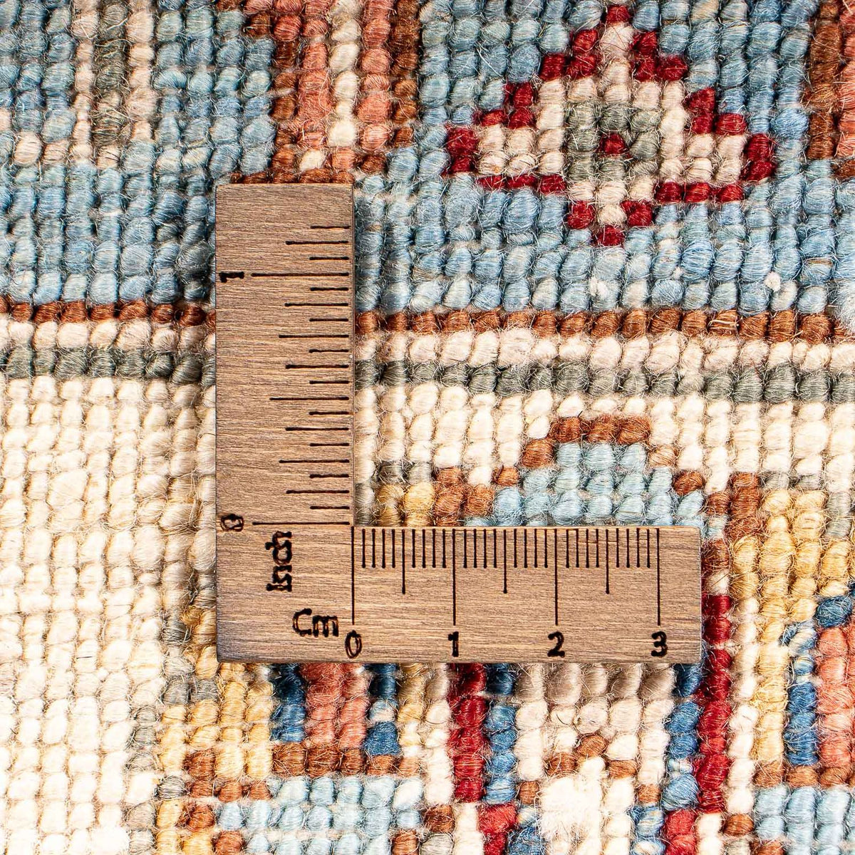 Alfombra Ziegler - 98 x 61 cm - azul claro