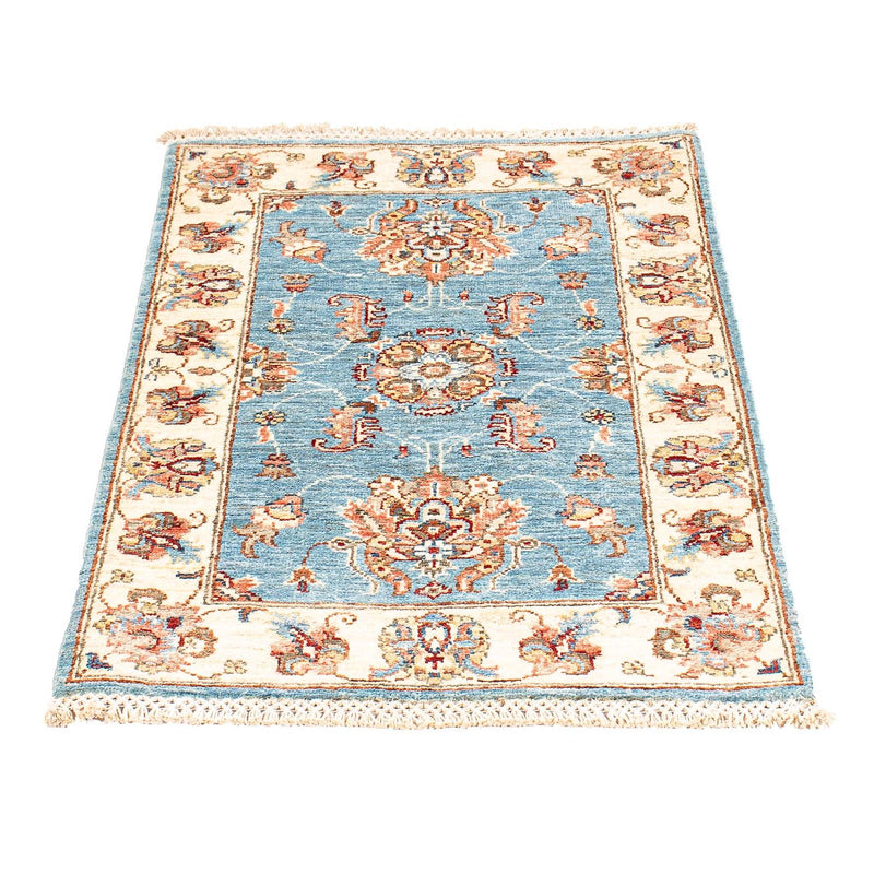 Alfombra Ziegler - 97 x 62 cm - azul claro