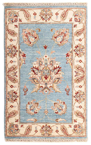 Alfombra Ziegler - 102 x 61 cm - azul claro