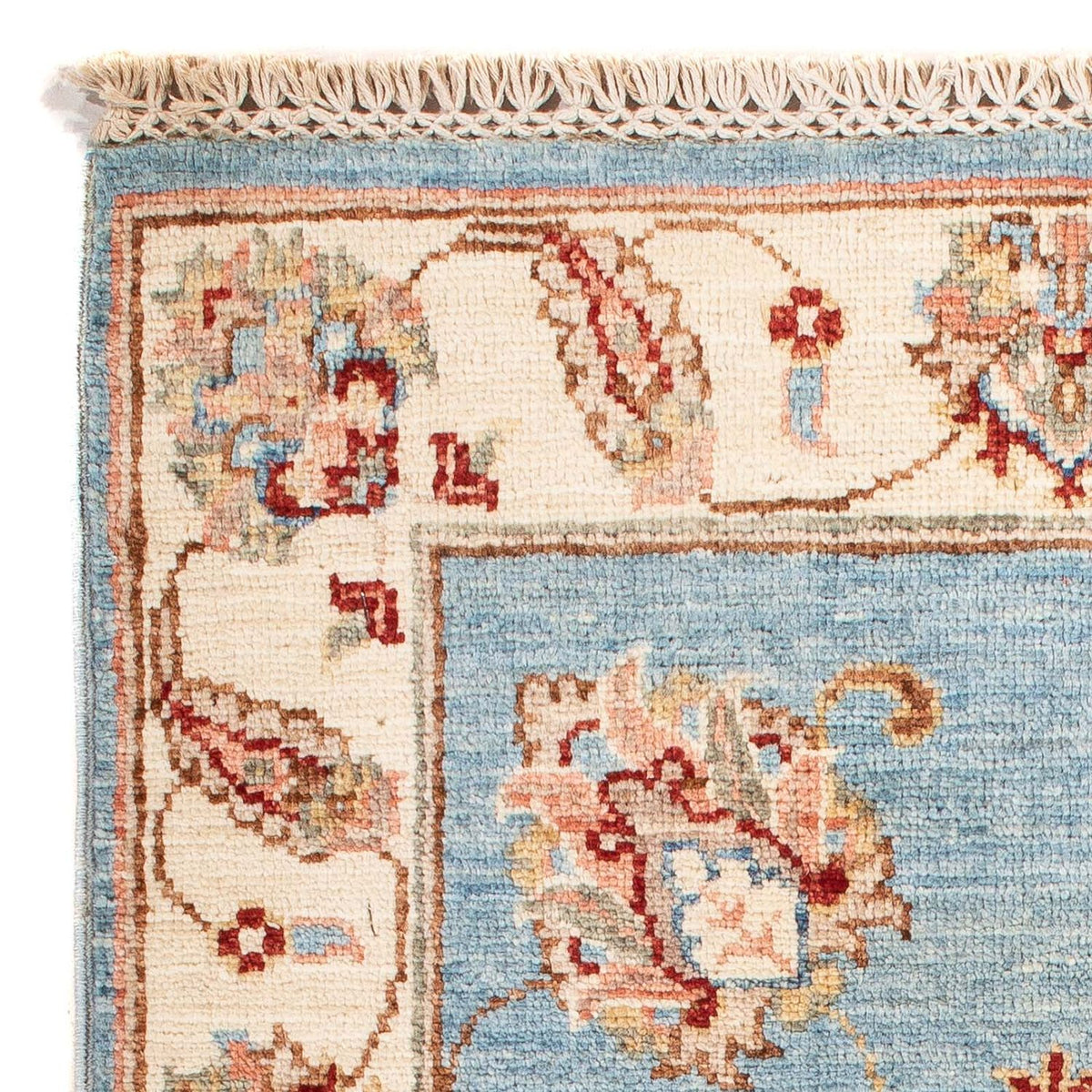 Alfombra Ziegler - 102 x 61 cm - azul claro