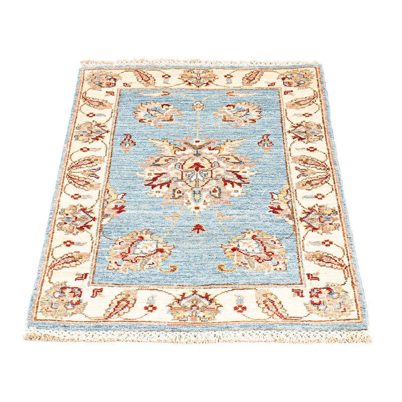 Alfombra Ziegler - 102 x 61 cm - azul claro