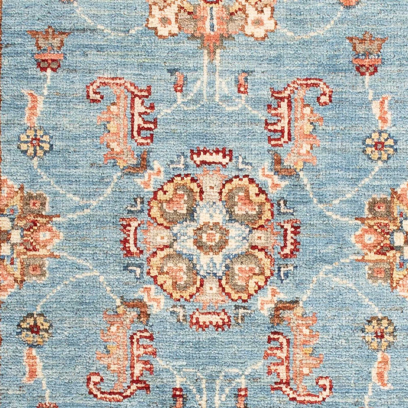 Alfombra Ziegler - 97 x 61 cm - azul claro