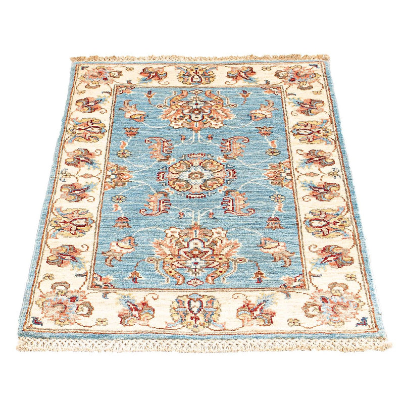 Alfombra Ziegler - 97 x 61 cm - azul claro