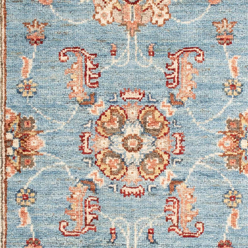 Alfombra Ziegler - 100 x 61 cm - azul claro