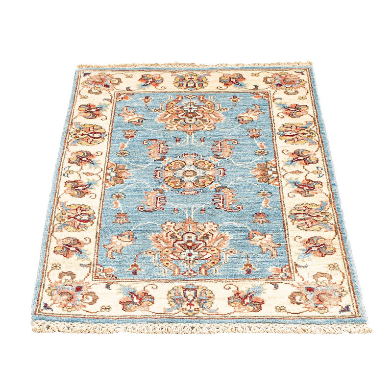 Alfombra Ziegler - 100 x 61 cm - azul claro
