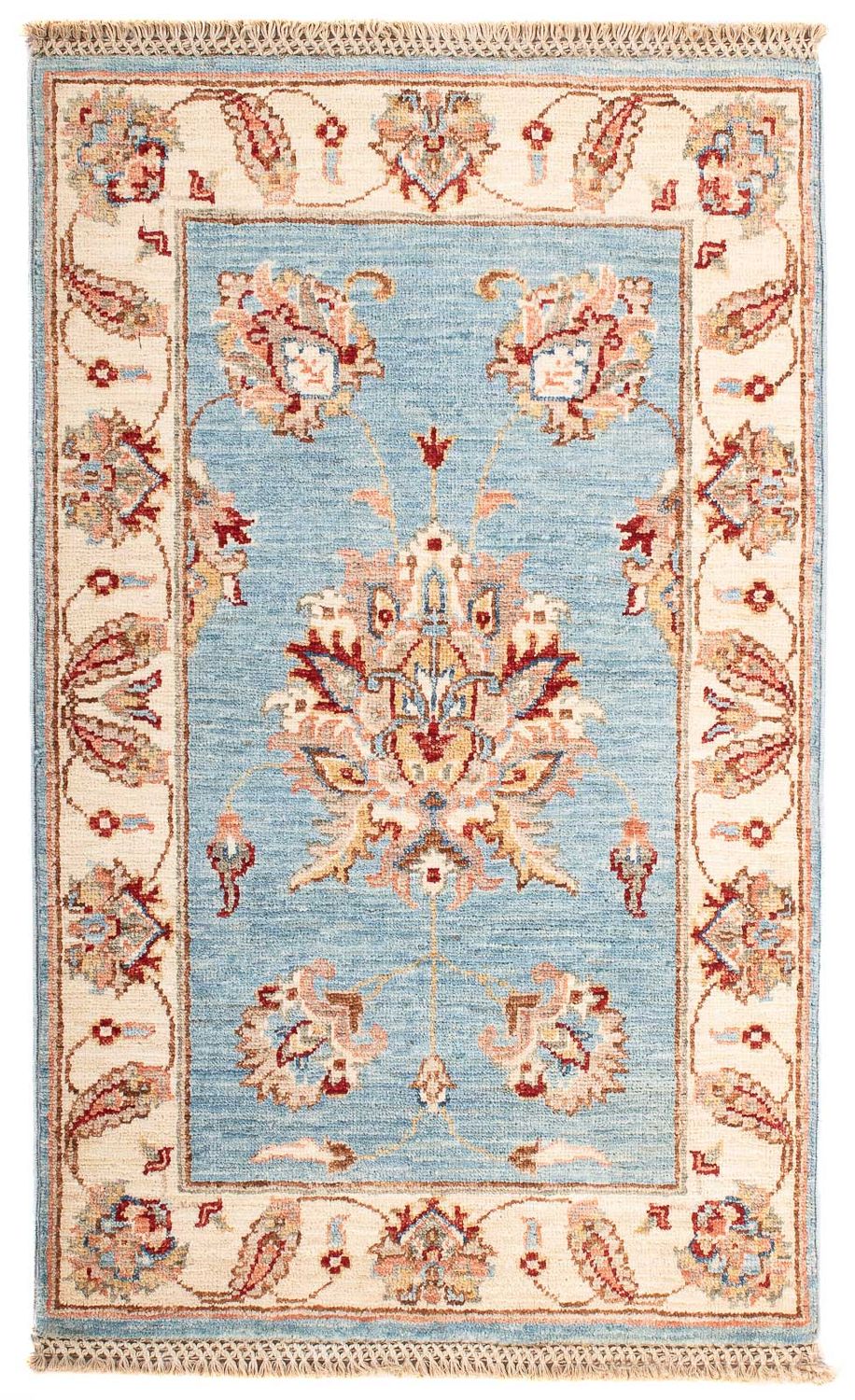 Alfombra Ziegler - 101 x 61 cm - azul claro