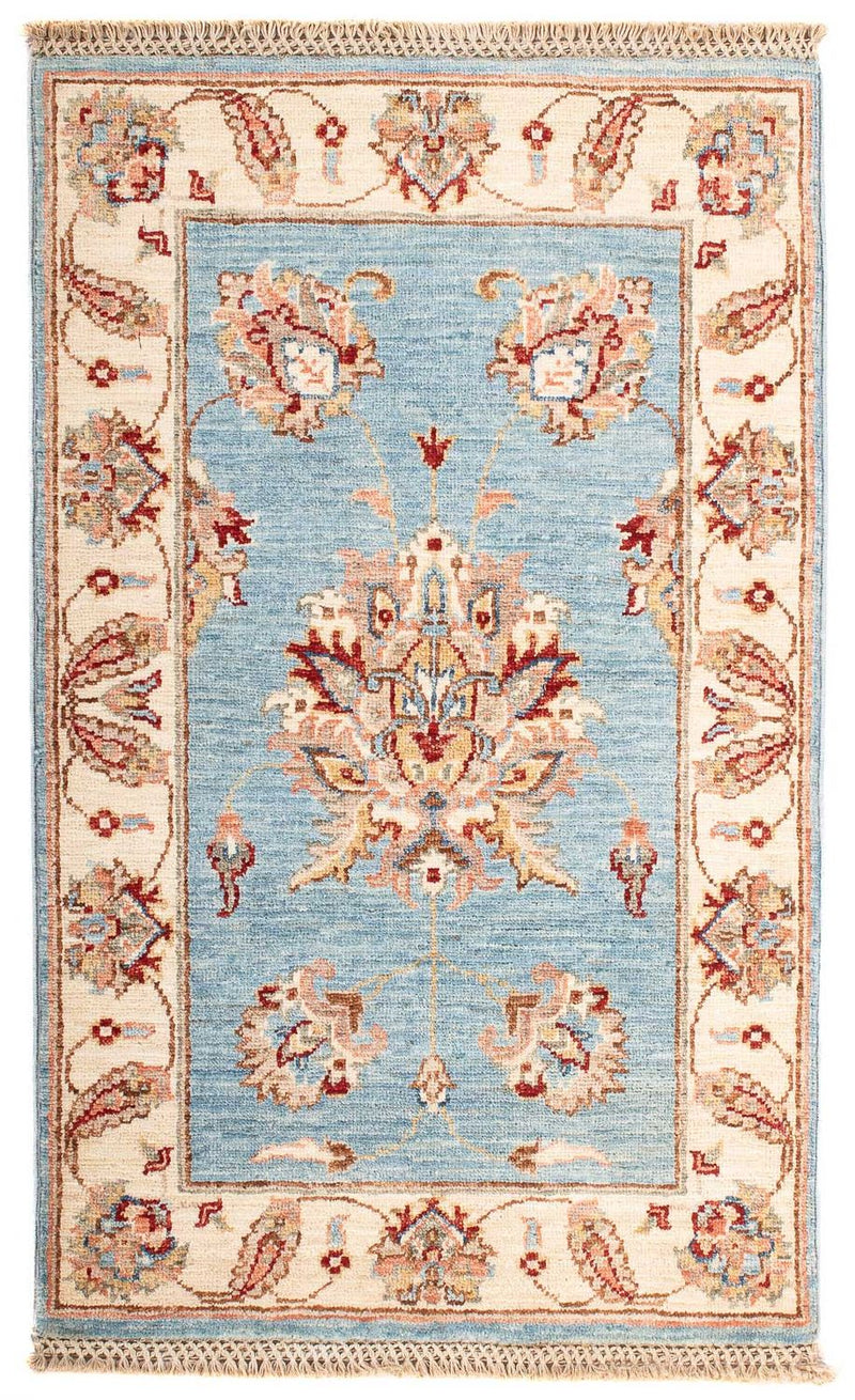 Alfombra Ziegler - 101 x 61 cm - azul claro